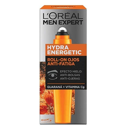 L'Oral Paris Men Expert Hydra Energetic Eye Rollon 10 ml Augencreme Gesichtspflege