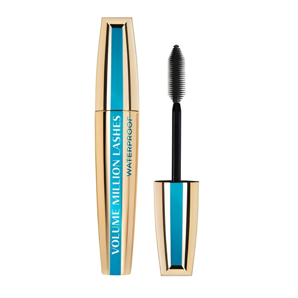 L'Oreal Volume Million Lashes Waterproof Mascara - Black, 9 ml Make-up