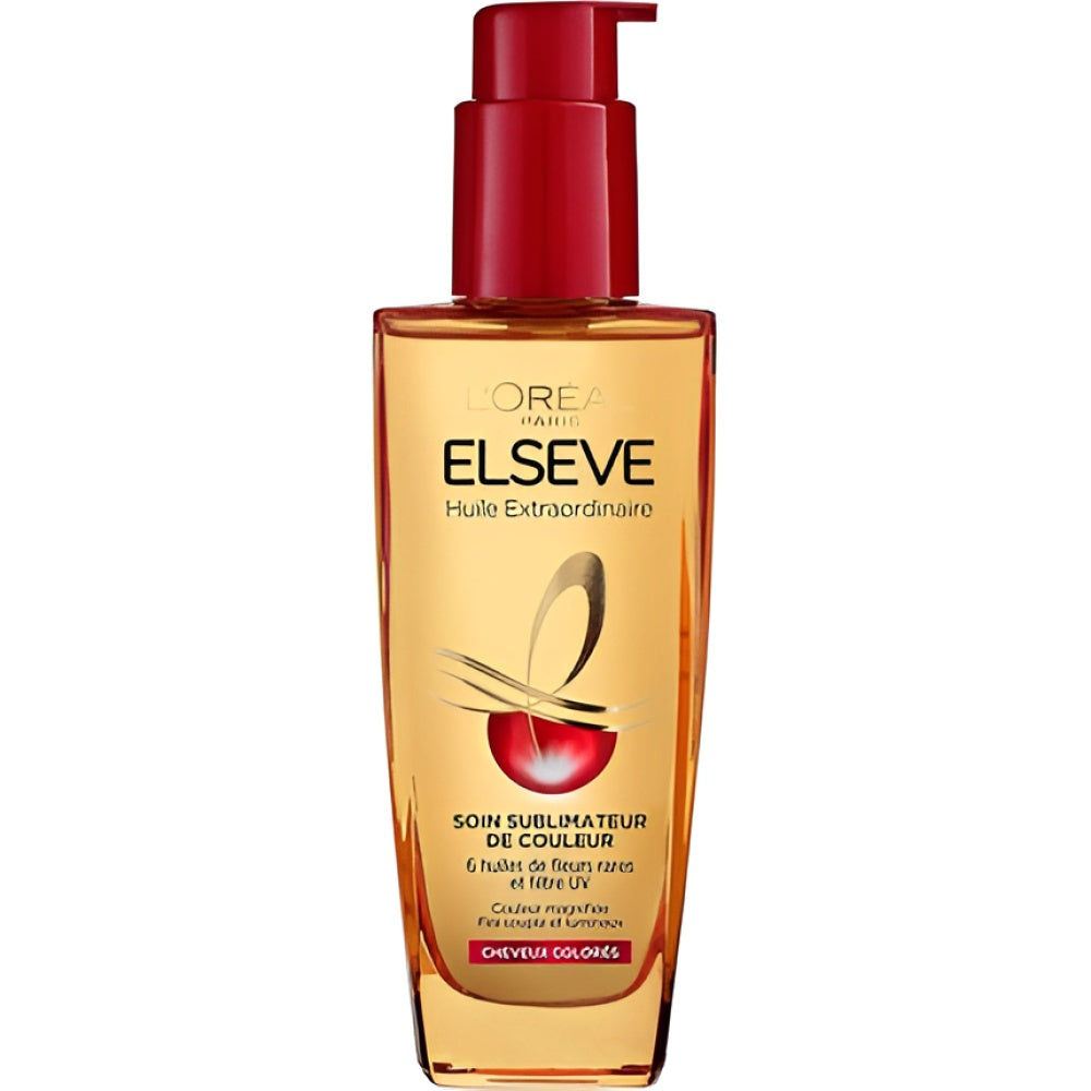 L'Oreal Paris Elseve L'Huile Extraordinary Nutrients for Colored Hair 100 ml Haaröl Haarserum