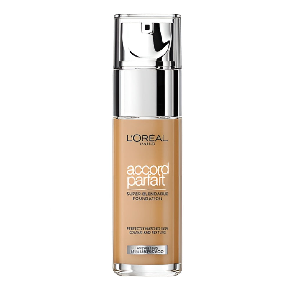 L'Oral Paris Accord Parfait mit Hyaluronic Acid 65d65w Golden Toffee 30 ml Hyaluron Serum Gesichtspflege