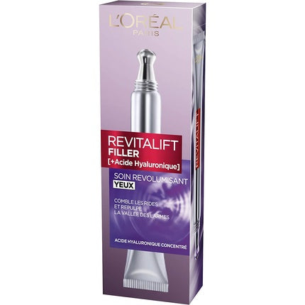 L'Oreal Paris Revitalift Filler Revolumizing Augenpflege 15 ml Augencreme Gesichtspflege