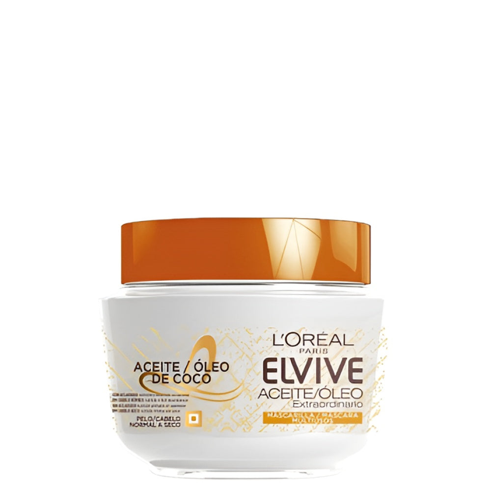L'Oral Paris Elvive Extraordinary Öl Coconut Maske 300 ml Haarmaske Haarpflege