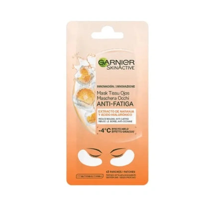 Garnier Skin Active Antifatigue Eye Maske 2 Patches Vitamin C 6 g Eye Masks Eye Pads