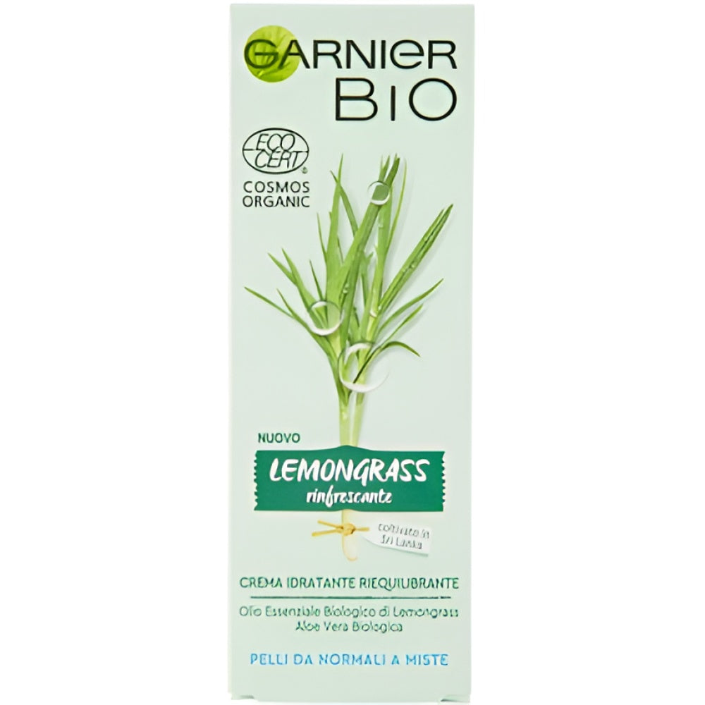 Garnier Bio Lemongrass Refreshing feuchtigkeitsspendend Gesichtscreme 50 ml Gesichtspflege