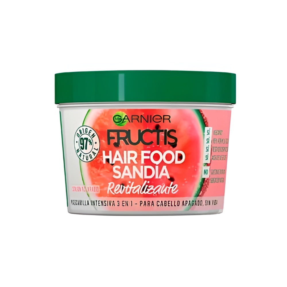 Garnier Fructis Hair Food Watermelon Revitalizing Maske 390 ml Haarmaske Haarpflege