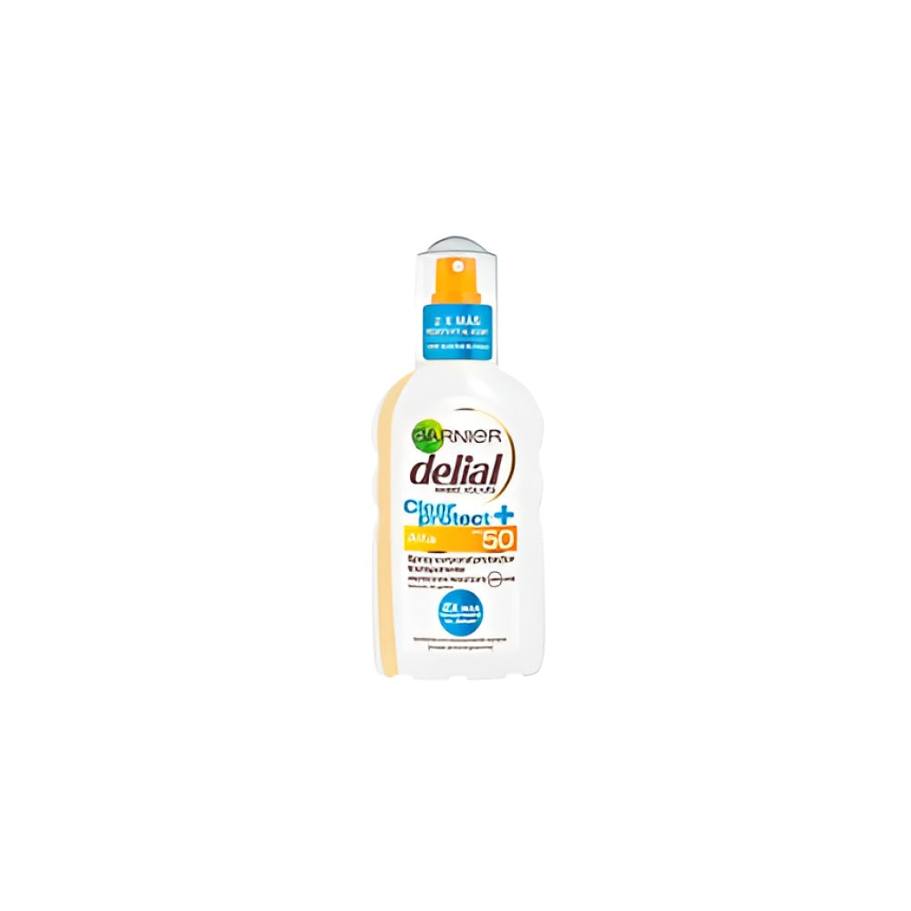 Delial Delial Clear Protect Spray Transparent Spf 50 200 ml Körper-Sonnenschutz Körperpflege