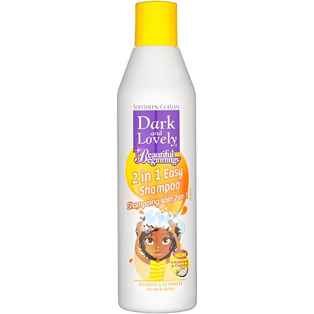 Dark and Lovely Beautiful Beginnings 2 in 1 Easy Shampoo for Kids 250 ml Babyshampoo Körperpflege