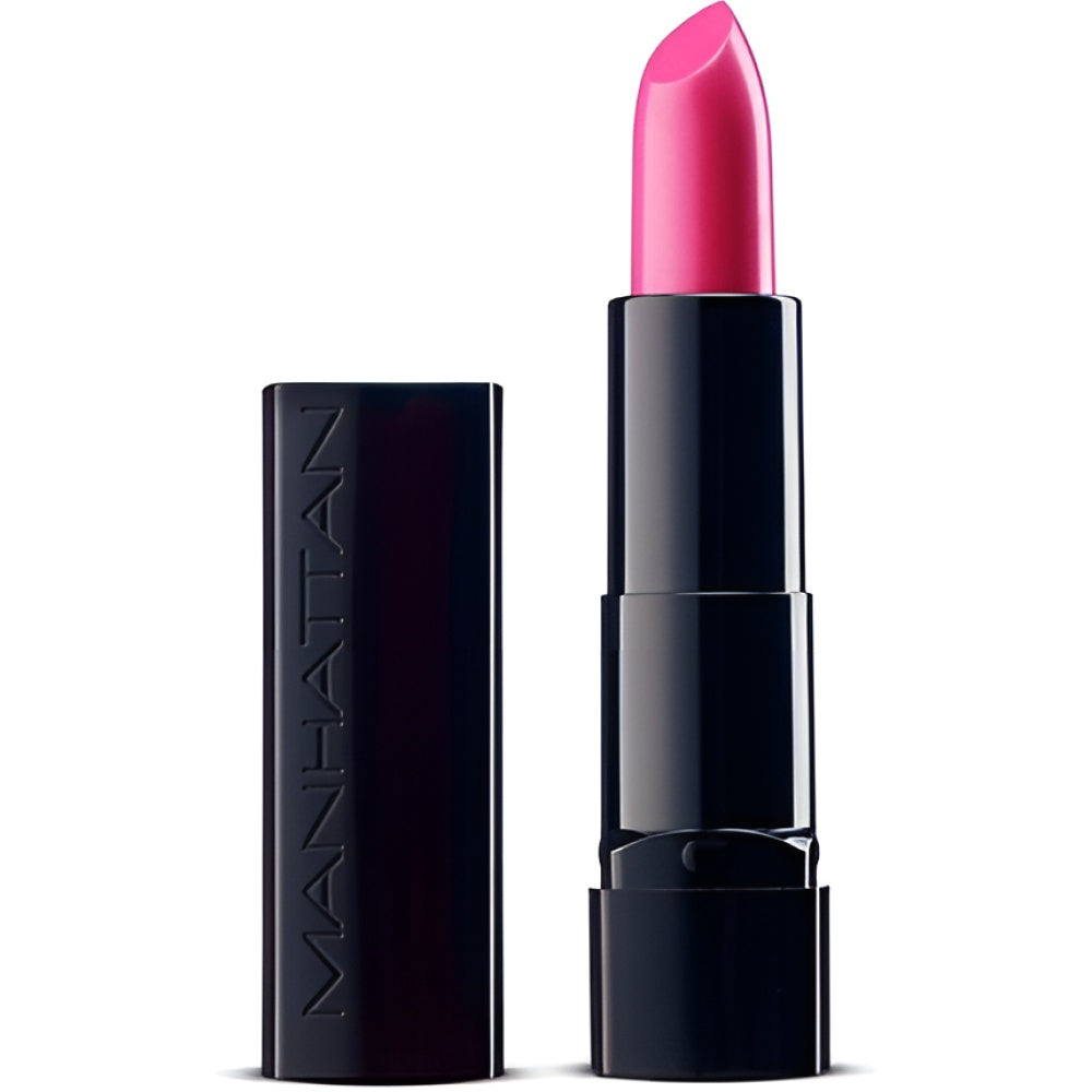 Manhattan All In One Lippenstift Shimmering Lippenstift for langanhaltend Shine and Intense Colour 1 x 4.5 g Make-up