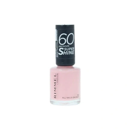 Rimmel London 60 Seconds Super Shine 722 All Nails On Deck Nagellack 8 ml Nagelpflege