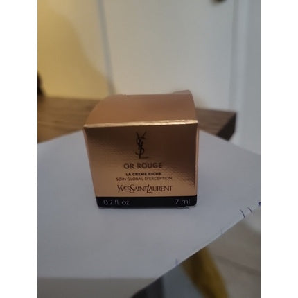 Yves Saint Laurent OR Red La Creme Riche Global Exceptional Care 0.2fl Oz 7 ml Augencreme Gesichtspflege