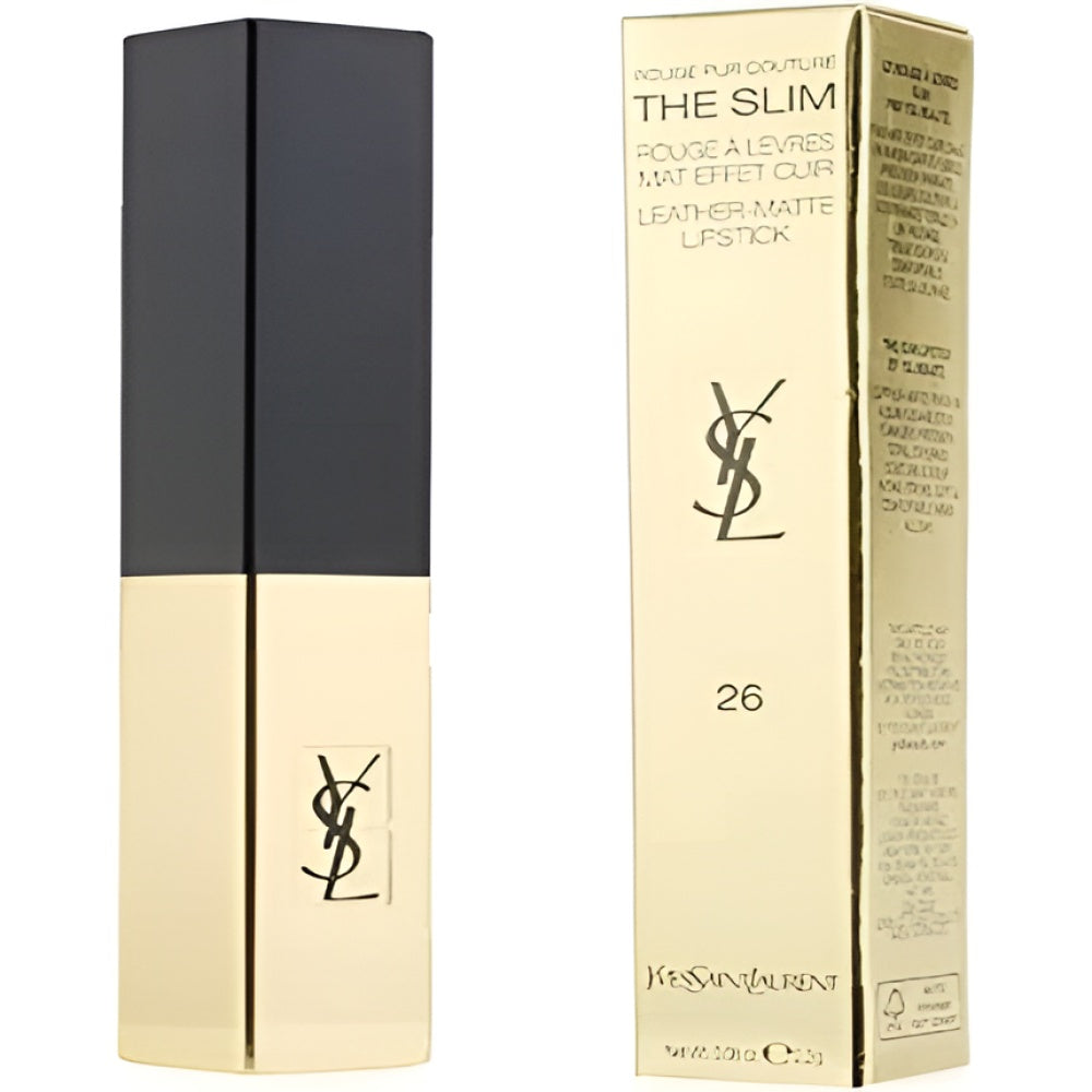 Rouge Pur Couture The Slim Leather Matte Lippenstift 26 Rouge Mirage 2.2 g Make-up