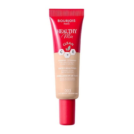 Bourjois Healthy Mix Tinted Beautifier Foundation Lightweight feuchtigkeitsspendend Foundation 003 Light Medium 30 ml Make-up