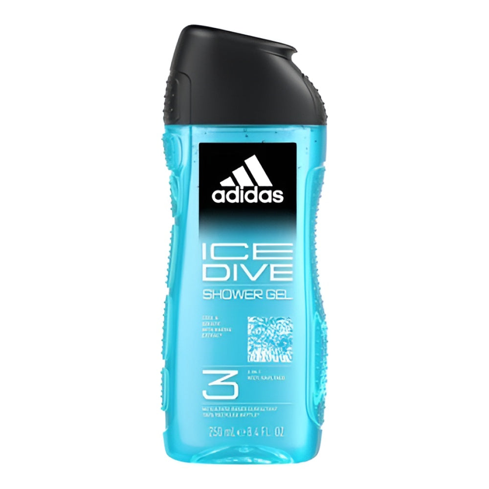 Adidas Ice Dive Zel Pod Duschgel für Herren 250 ml Body reinigend Körperpflege