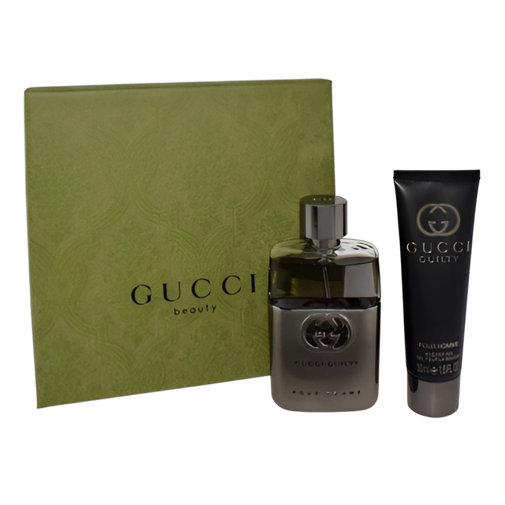 Gucci Guilty Pour Homme Set 50 ml Eau de Toilette And 50 ml Duschgel Duftset Parfum