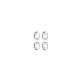 Beautynails Bna Oblong Rhinestones - 4 Pieces Artificial Nails Nail Decoration