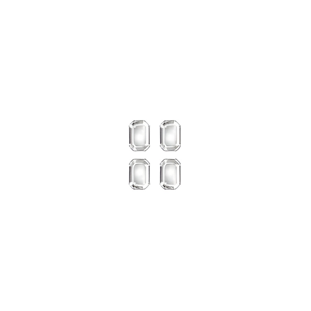 Beautynails Bna Oblong Rhinestones - 4 Pieces Artificial Nails Nail Decoration