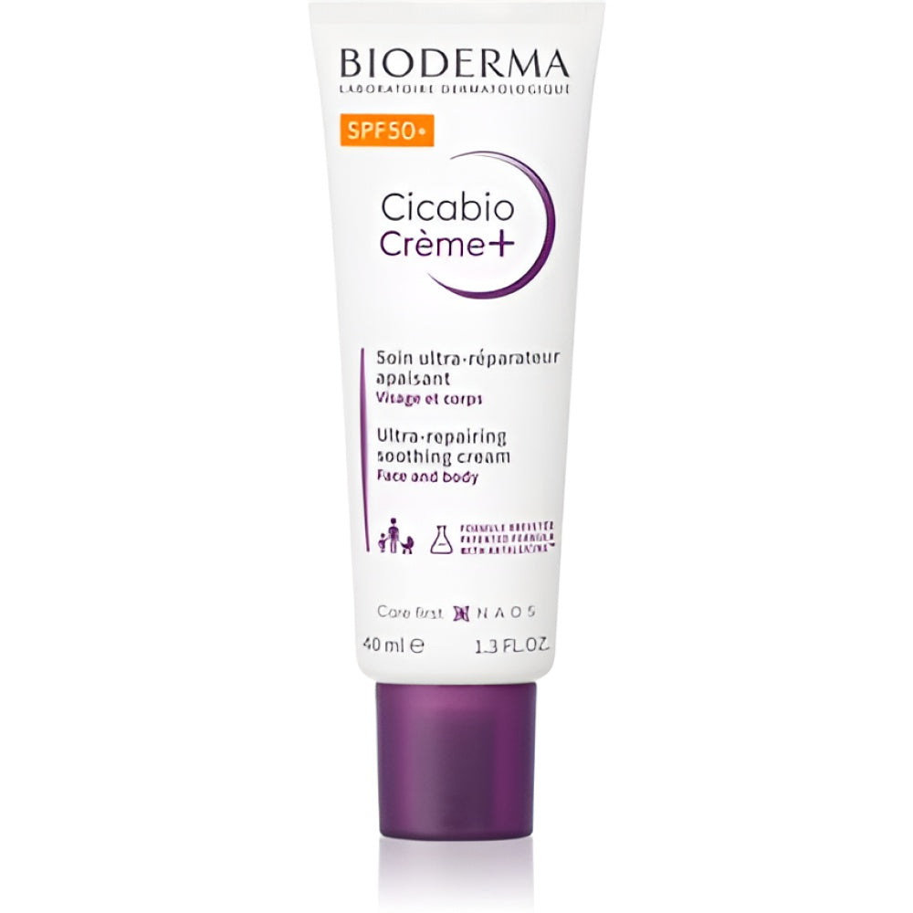 CICABIO Repairing and Sunscreen Creme SPF50 40 ml Face Gesichtspflege