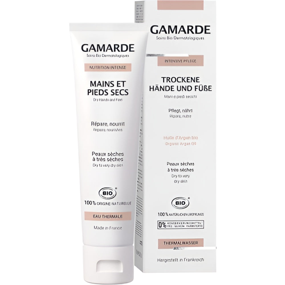 GAMARDE Bio-Kosmetik Hand and Foot Creme for Dry Hands and Feet 100 ml Handcreme Körperpflege