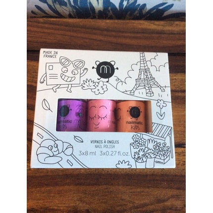 Nailmatic Kids Nagellack Set 3x 8 ml Nail Sets Make-up