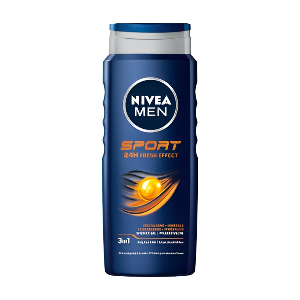 Nivea Men Sport Duschgel For Face, Body And Hair 500 ml Körperpflege