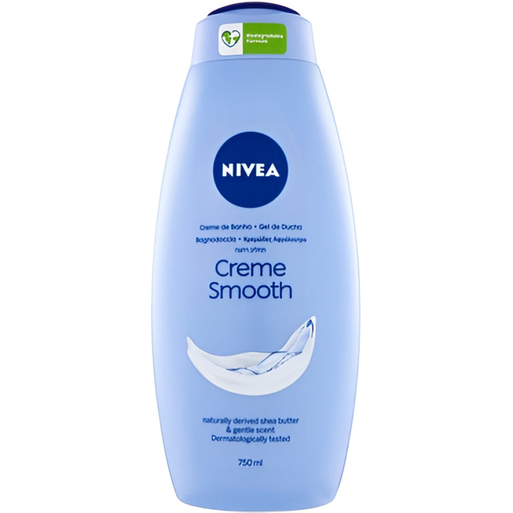 Nivea Smooth Gel shower Creme 750 ml Duschgel Körperpflege