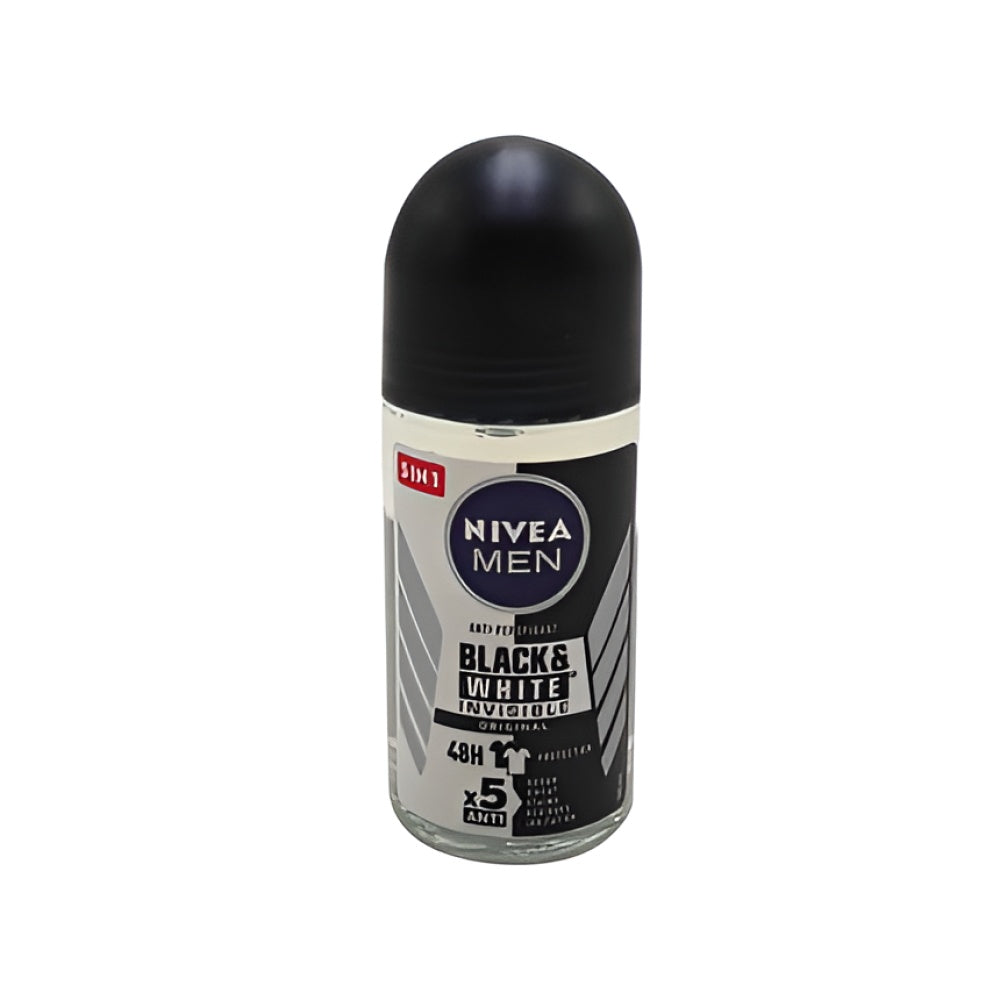Nivea Men Black & White Invisible Original Rollon 50 ml Deodorant Parfum