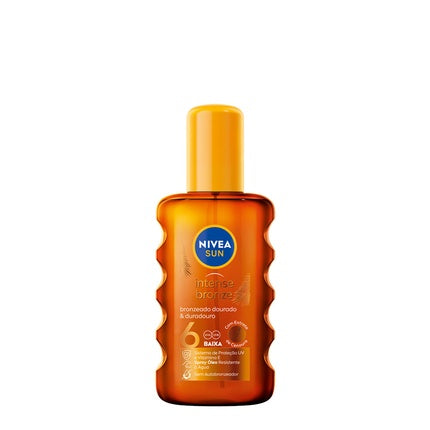 Nivea Sun Intense Bronze Carrot Öl Spf6 200 ml Sonnenschutz Körperpflege