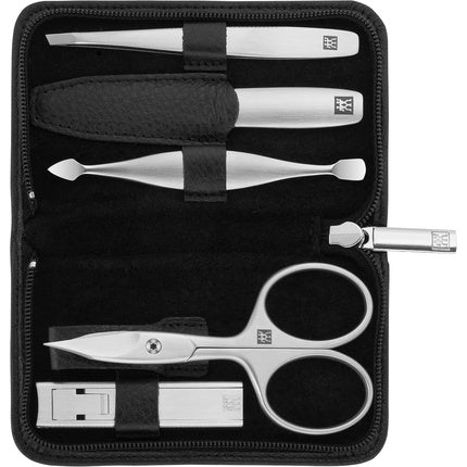 ZWILLING 98680004 TWINOX Nagelpflege Set Yak Leather 5 Pieces Manicure Sets Körperpflege