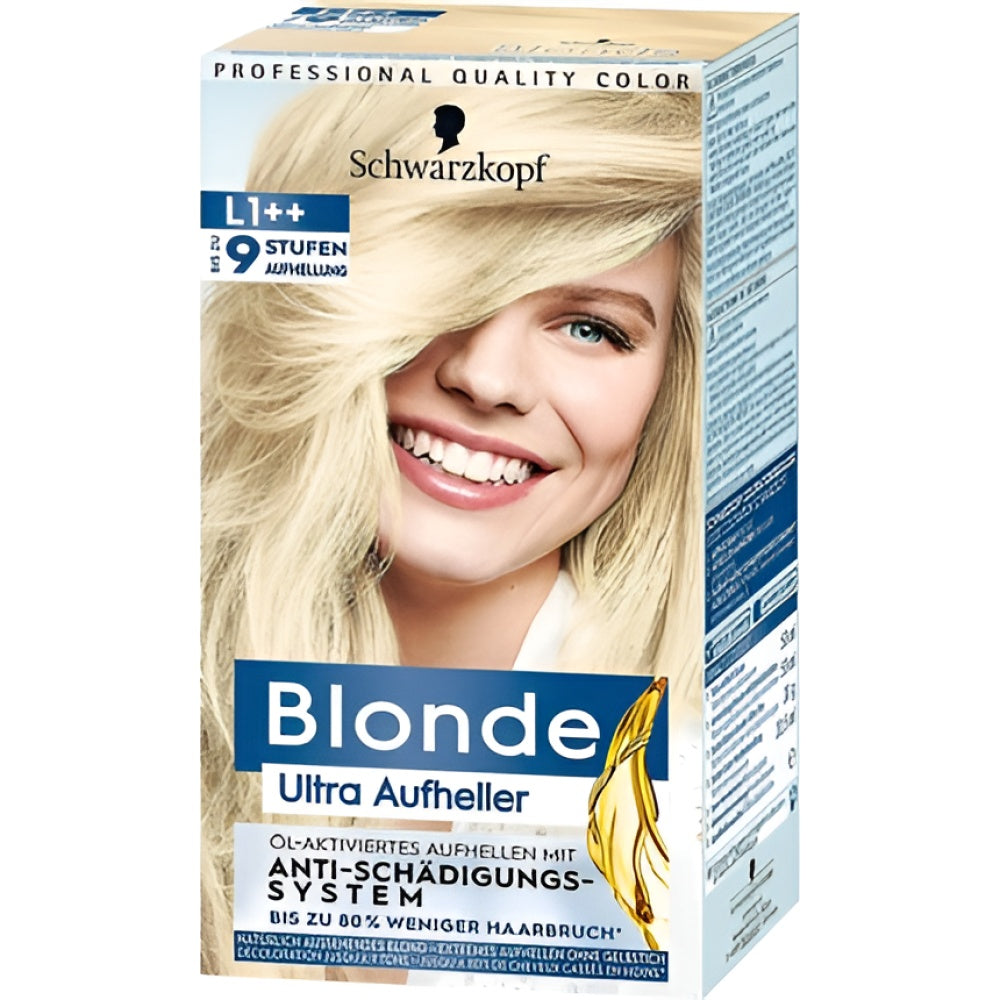 Blonde Brightener L1++ Haarfarbe for Öl Activated Hair 143 ml Blondierung Haarpflege