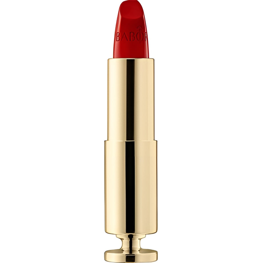 BABOR MAKE UP Lippenfarbe Cremey Lippenstift mit Care langanhaltend feuchtigkeitsspendend Slightly Glossy 4 g - 10 Super Red Matte Make-up