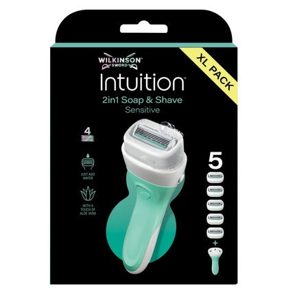 Wilkinson Sword Intuition Razor 5 Pieces Shaving Kits Körperpflege