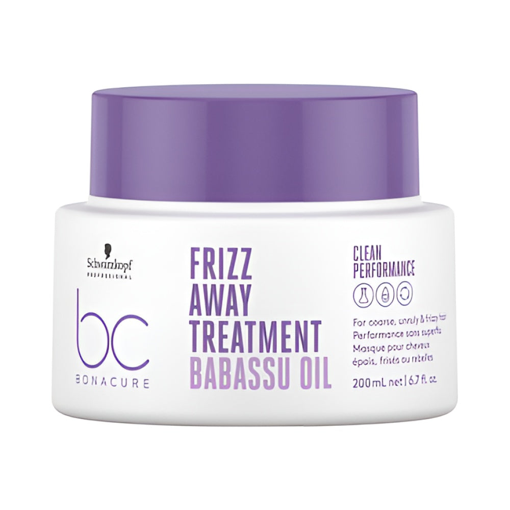 Schwarzkopf Professional Bc Frizzaway Treatment Maske 200 ml Haarmaske Haarpflege