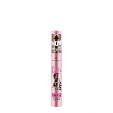 Essence Cosmetics Lash Without Limits Extreme Lengthening And Volume Mascara 02 Brown 13 ml Make-up