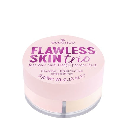 Essence Loose Powder Flawless Skin Trio 10 8 Grams Puder Make-up