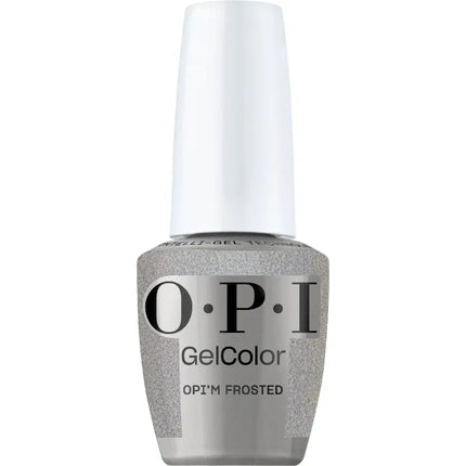 Opi Gelcolor Opim Frosted Semisheer Soft Cool Holographic Silver Shimmer Led Cure Gel Nagellack 05 Fluid Ounce Gel-Nagellack Make-up