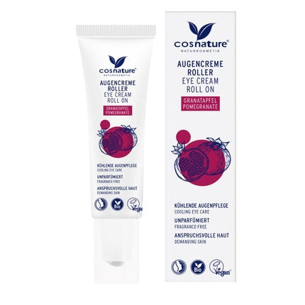 Cosnature Pomegranate Augencreme Roll On 15 ml Gesichtspflege