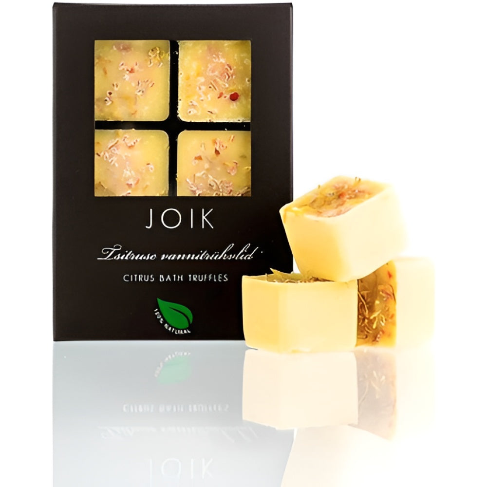 Joik Natural Citrus Bath Truffles 310 g Bath Salts Bath Bombs