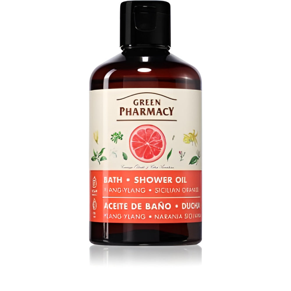 Green Pharmacy Ylangylang Sicilian Orange Bath Öl 250 ml Bath Oil Bath Milk