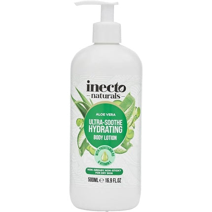 Inecto Naturals Ultra Soothe feuchtigkeitsspendend Aloe Vera Körperlotion 500 ml Körperpflege