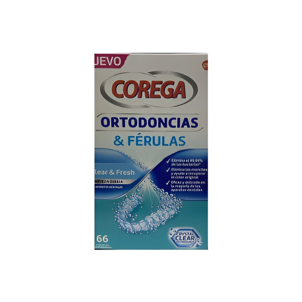 Corega Corega Orthodontics & Splints 66 Tabletten Dentures