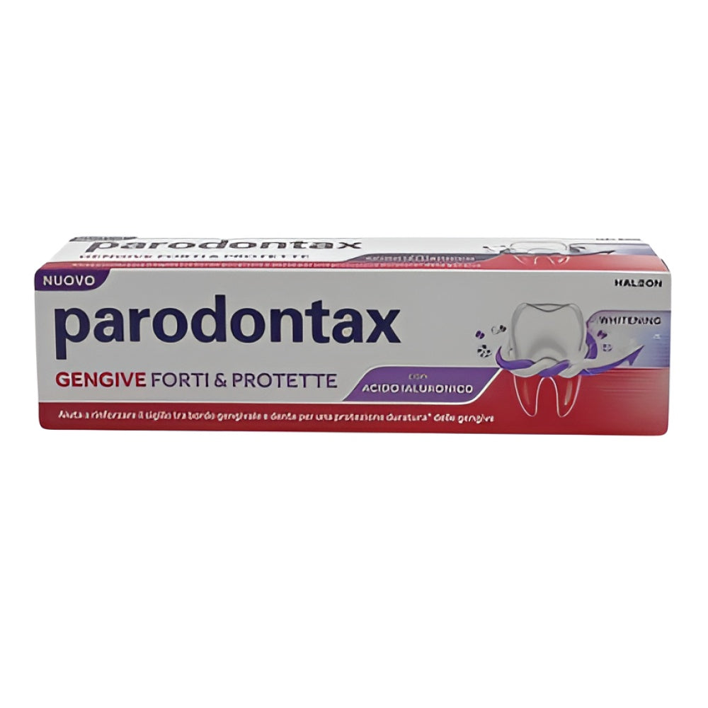 Parodontax Whitening Zahnpasta for Strong and Protected Gums mit Hyaluronic Acid 75 ml Zahnpflege