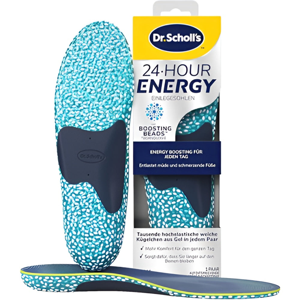 Scholl 24 Hour Energy Shoe Insoles - 1 Pair Foot Care Accessories Körperpflege