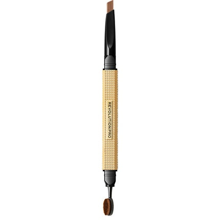 Revolution Pro Rockstar Medium Brown Doublesided Augenbrauenstift 025 g Augenbrauenstift Make-up