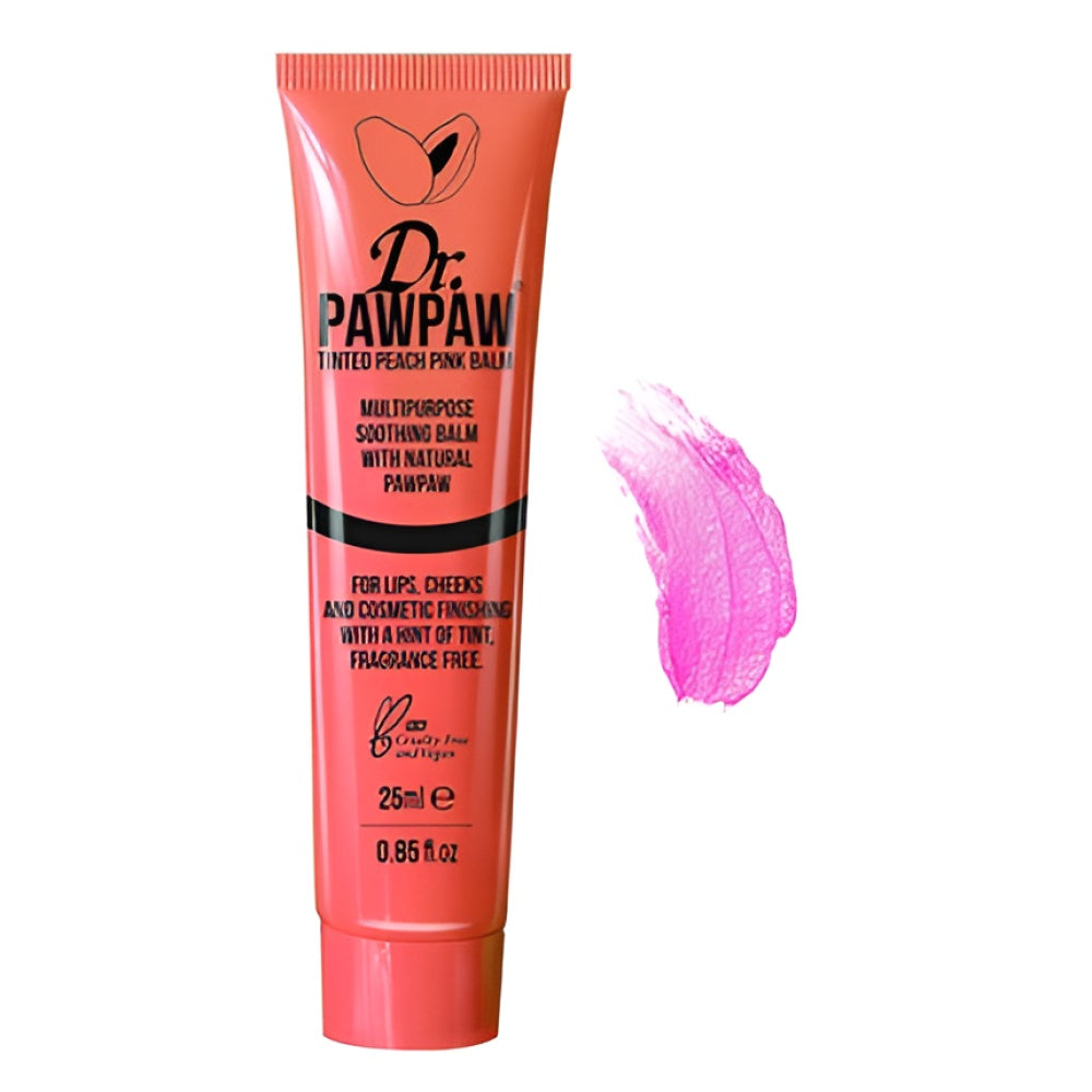 Dr. PAWPAW Tinted Peach Pink Balm for Lips and Skin 25 ml Lippenpflege Make-up