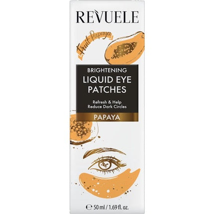 Revuele aufhellend Liquid Eye Patches Papaya 50 ml Augencreme Gesichtspflege