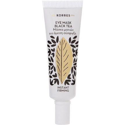 Korres Natural Black Tea Firming Eye Maske 6 ml - Vegan Eye Masks Eye Pads