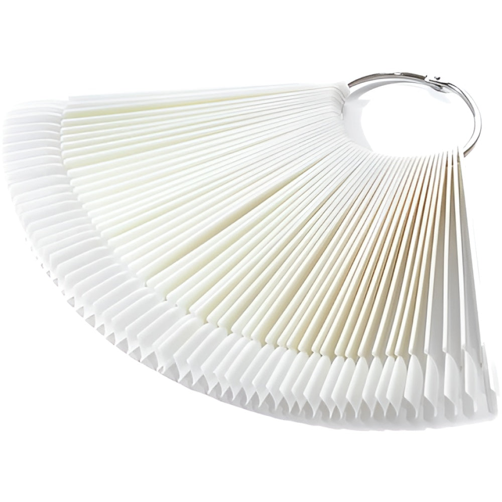 Sibel Nails Clear Nail Rings 32 Pieces Ready to be Painted Artificial Nails Nail Decoration