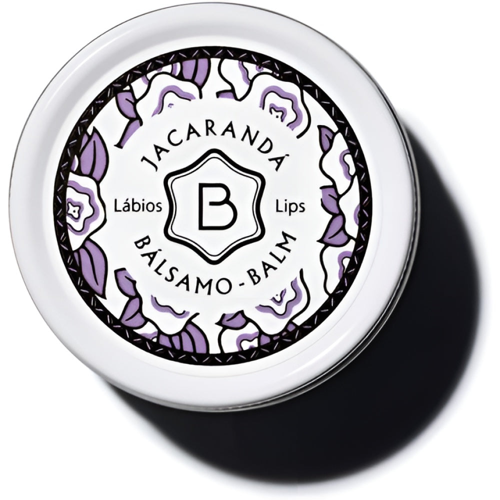 Benamôr Jacarandà Lippenpflege mit Shea Butter, Argan Öl, Coconut and Sweet Almond - feuchtigkeitsspendend and Protective Lip Care 12 g Tin Make-up