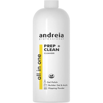 Andreia Professional All In One Prep and Clean for Dipping, Gel Polish, Builder Gel and Acrylic Nails 1 Litre Gel-Nagellack Make-up
