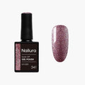 Nailura Gel Polish 341 Garnet Glitter Deep Dusty Rosepurple mit Berry Tones 10 ml Gel-Nagellack Make-up